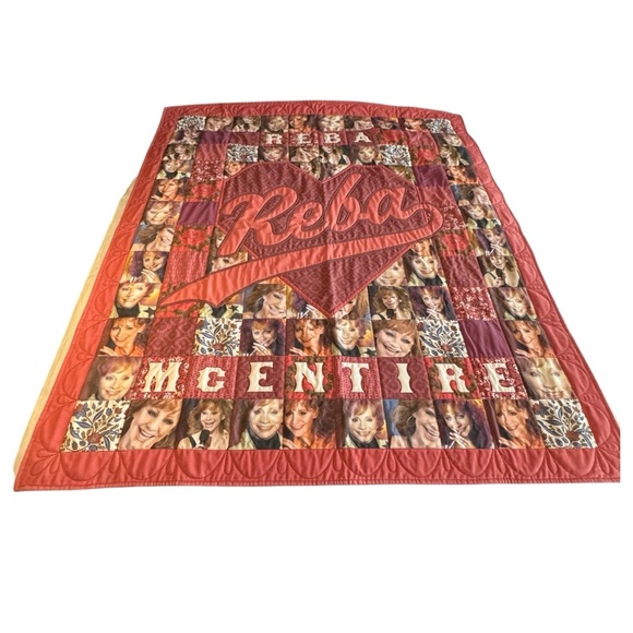 60” x 54” As Seen on TV Joe Pickett TV Prop Reba McEntire Patchwork Quilt - Picture 2 of 12